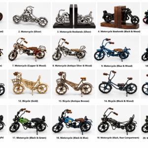Decorative mini Motorcycles and Bicycles collection