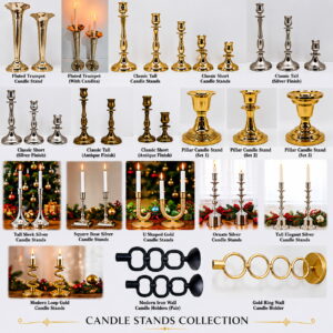 Metal Candle Holders Collection
