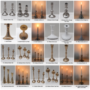 Metal Candle Holders Collection