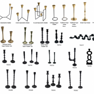 Metal Candle Holders Collection
